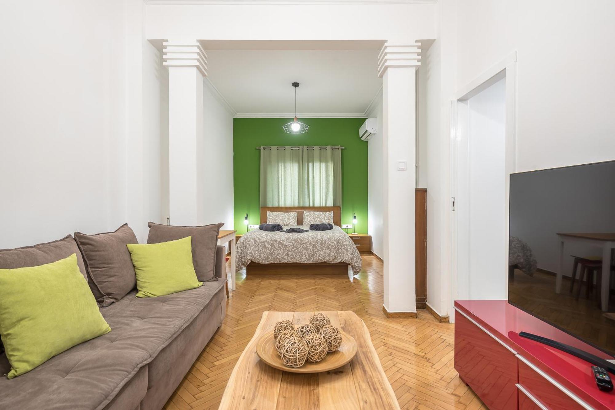 Stylish Luxury Apartment At Ampelokipi Metro Station Athen Eksteriør billede