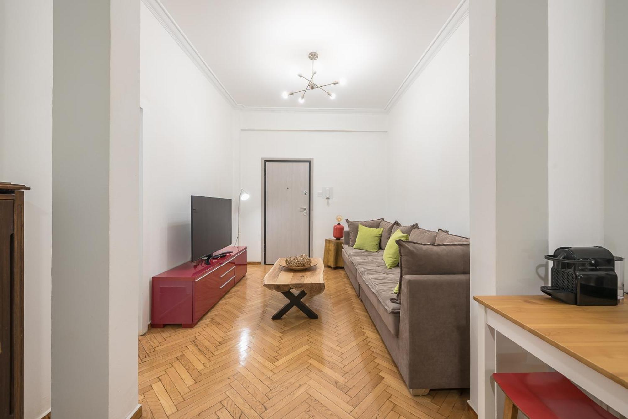 Stylish Luxury Apartment At Ampelokipi Metro Station Athen Eksteriør billede