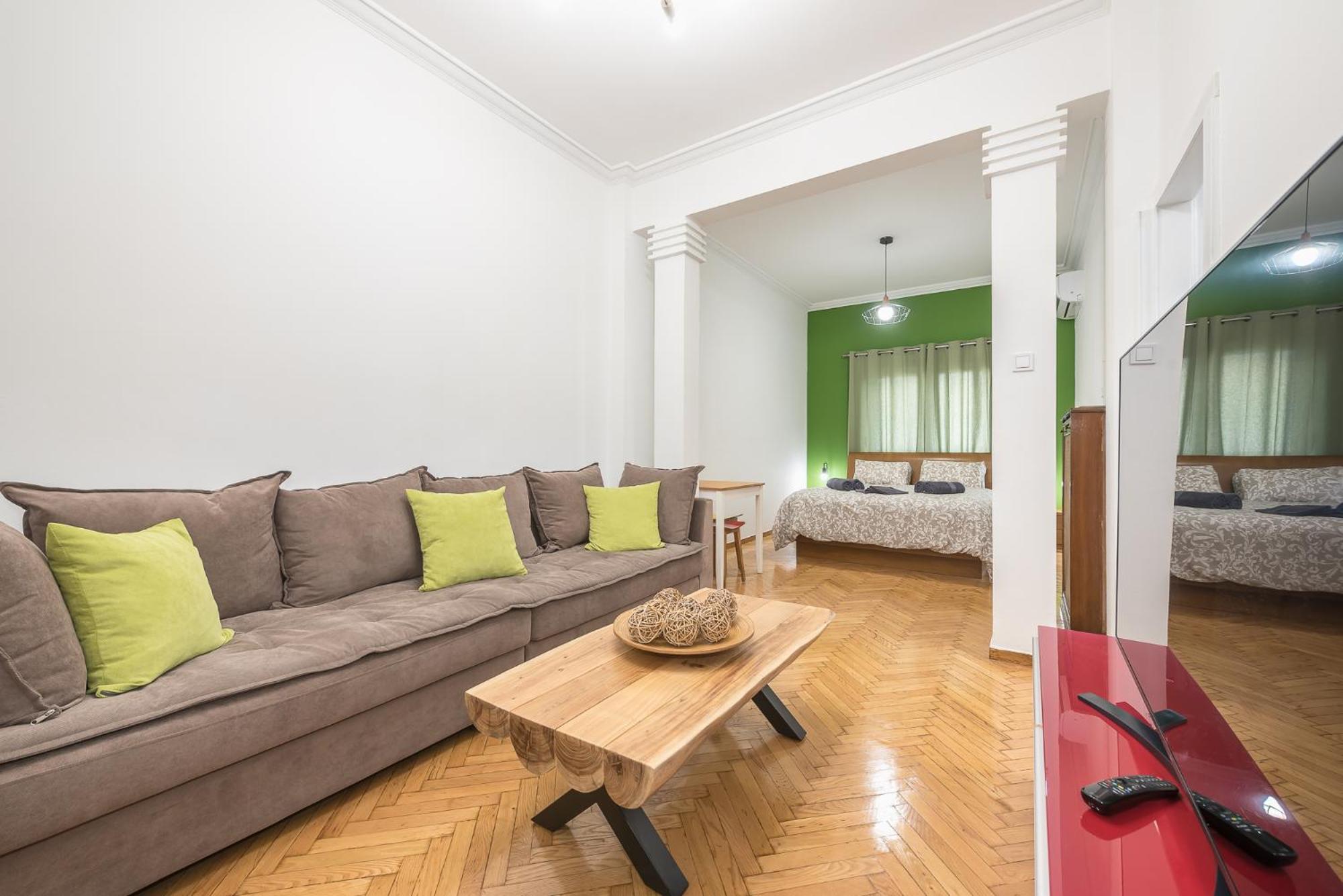 Stylish Luxury Apartment At Ampelokipi Metro Station Athen Eksteriør billede