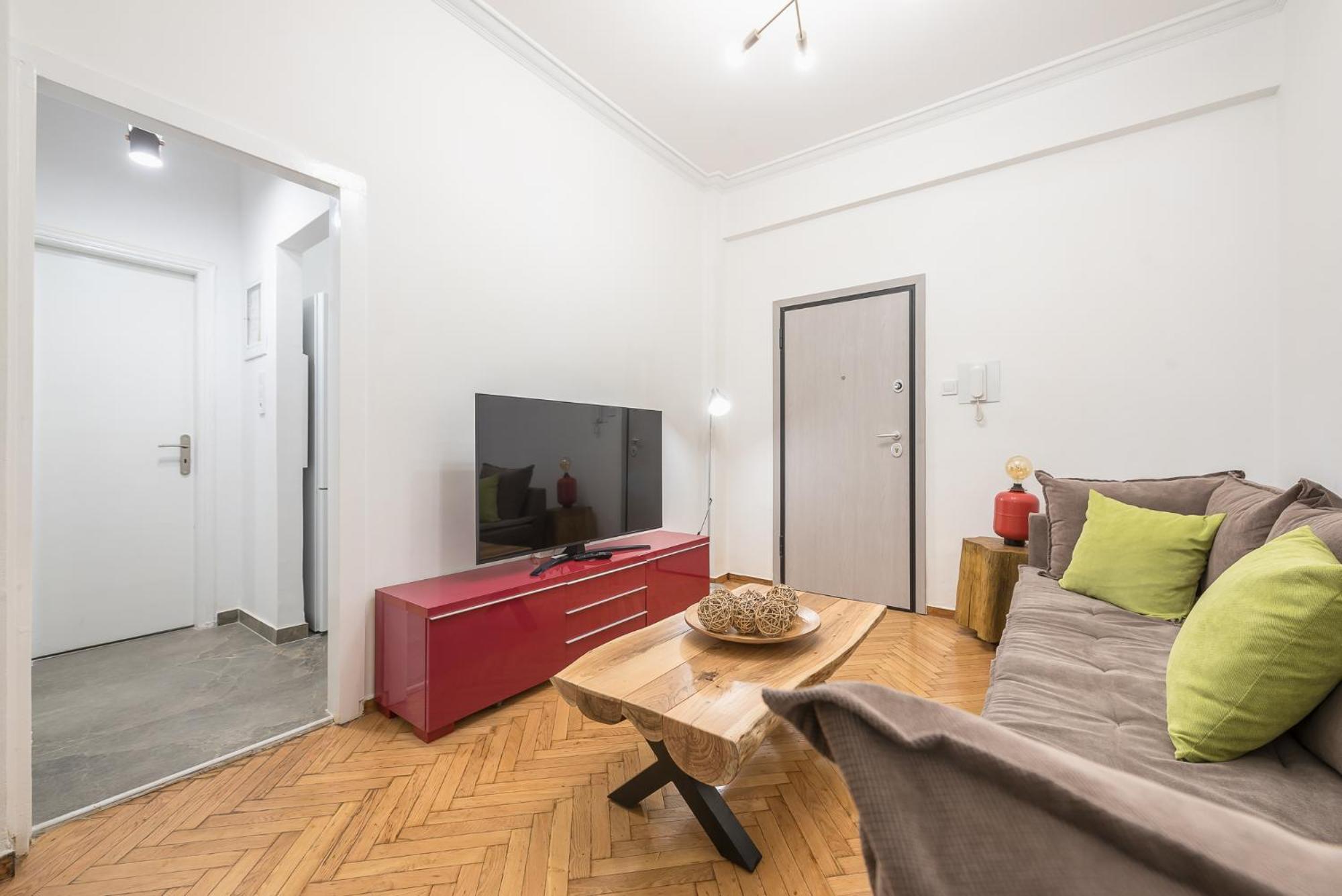 Stylish Luxury Apartment At Ampelokipi Metro Station Athen Eksteriør billede
